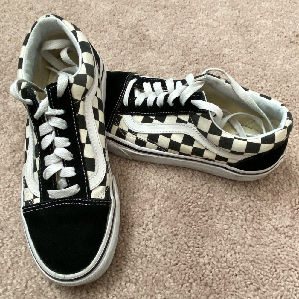 Checkered Old Skool Vans